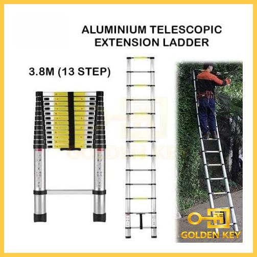 Aluminium Telescopic Extension Ladder