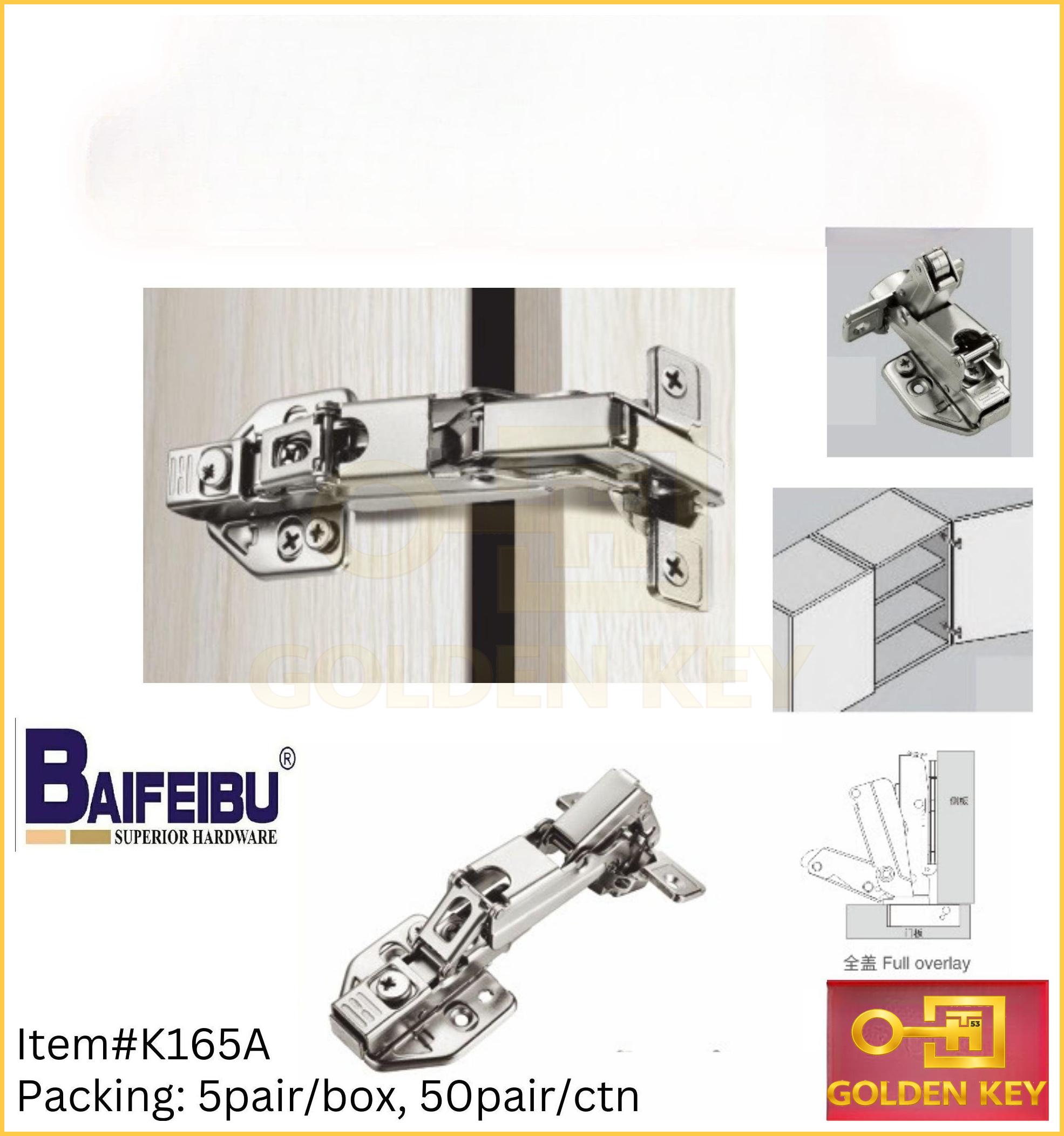 Baifeibu 3D 165 Degree Hydraulic Cabinet Hinges