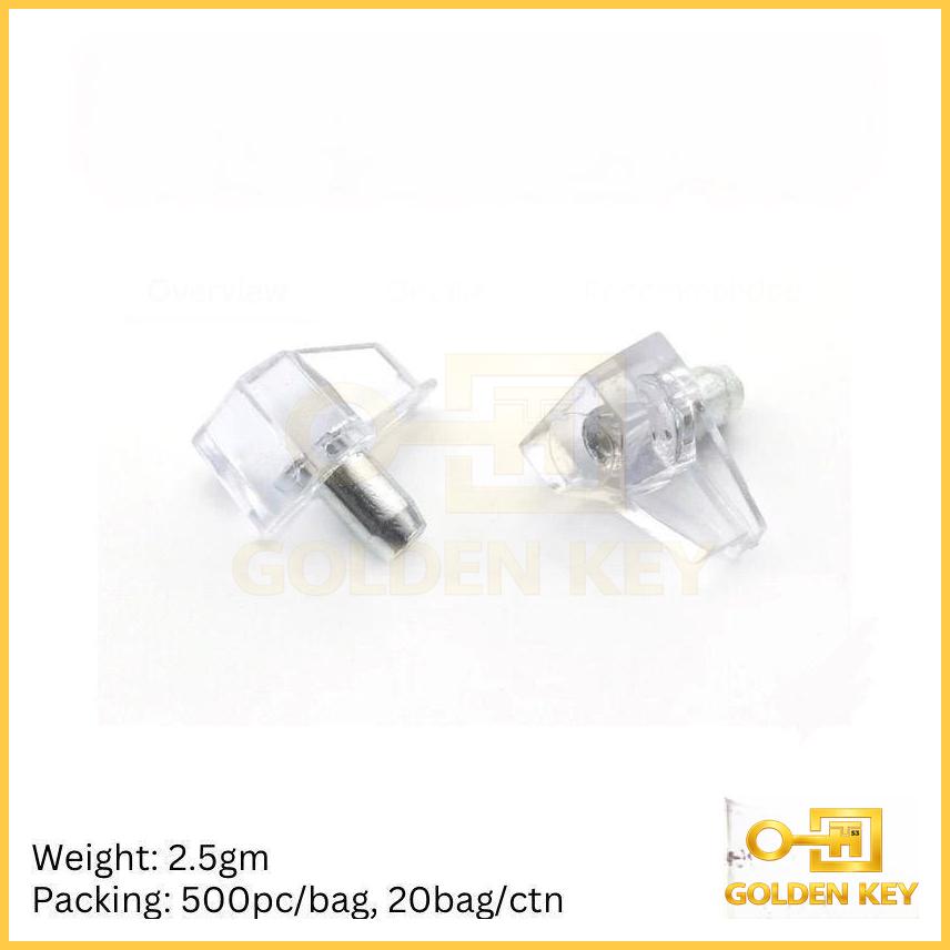 Crystal Shelf Support Pin