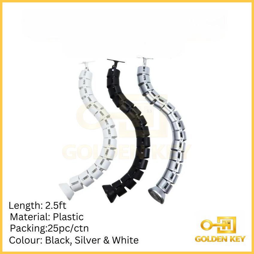 PVC Office Table Snake Wire Management