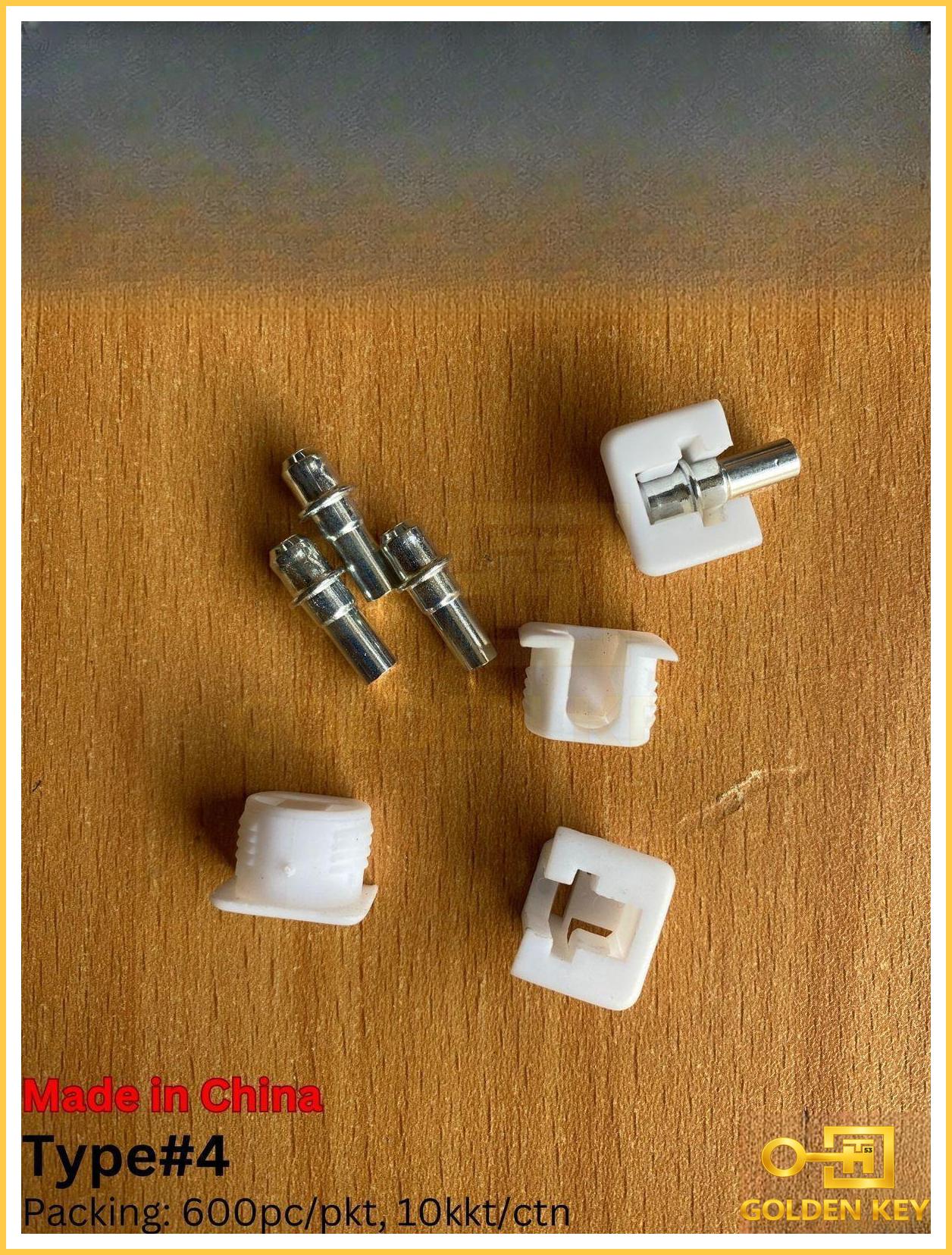 PVC Head Metal Shelf Pin