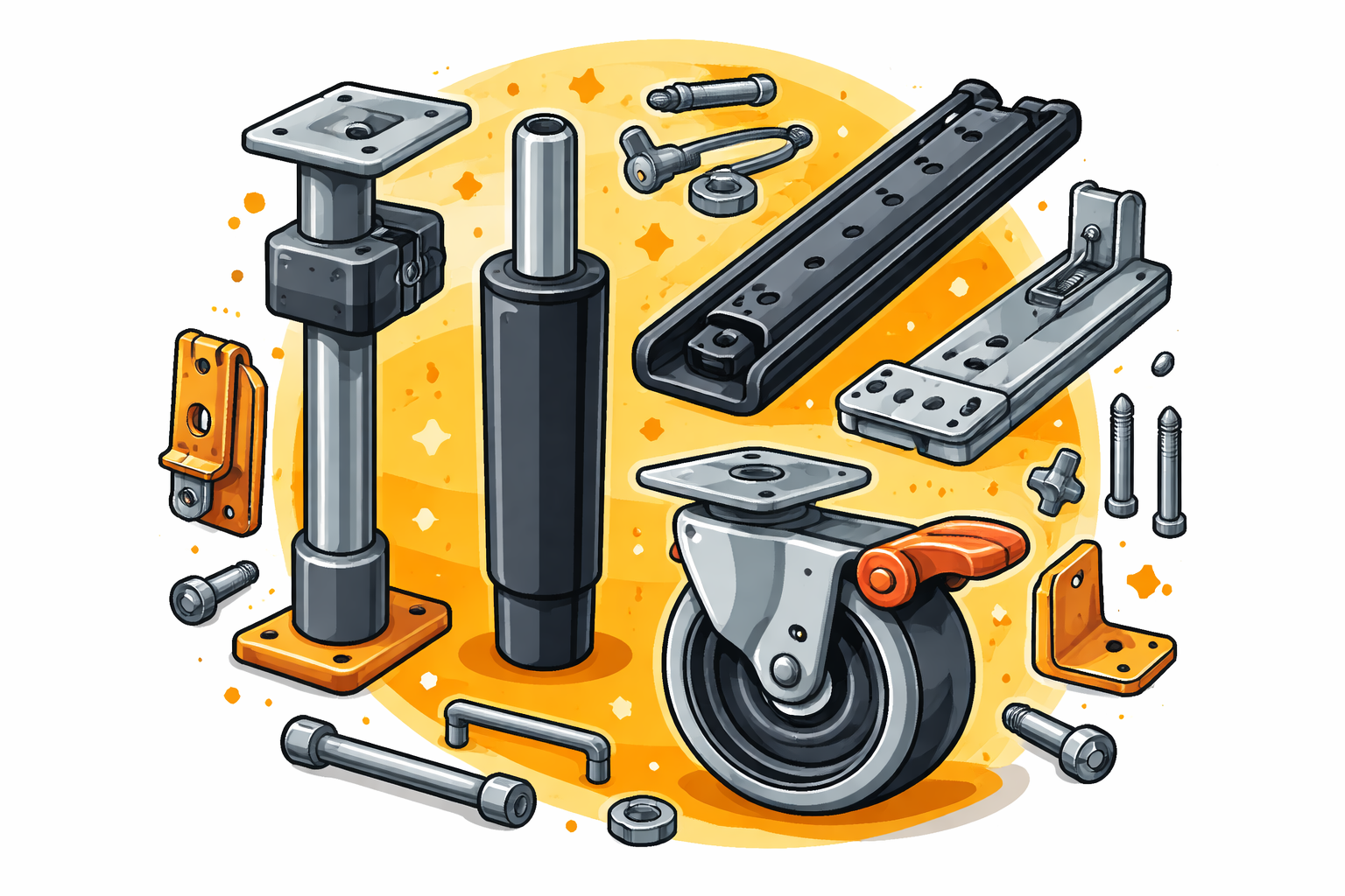 Office Furniture Hardware